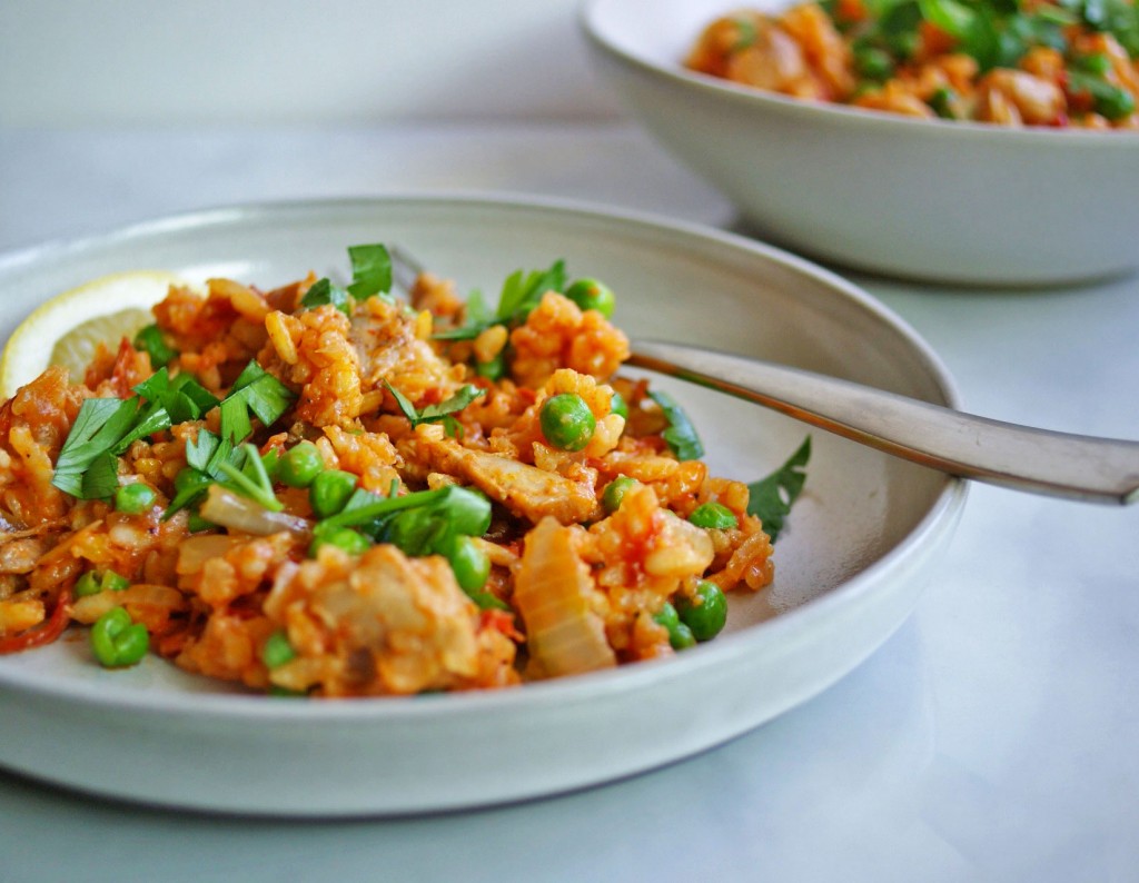 10. Slow-Cooker Paella