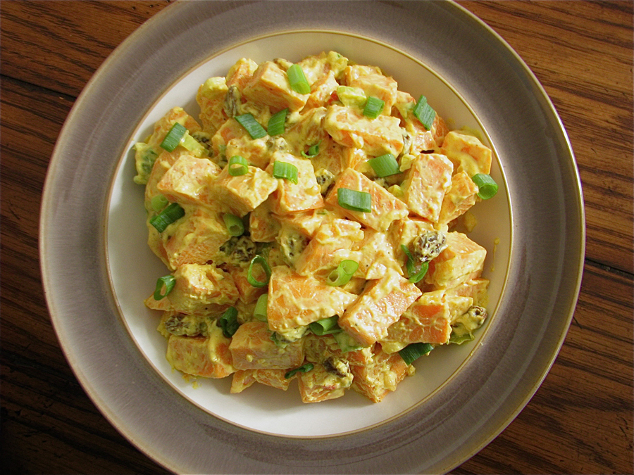 11. Curried Sweet Potato Salad