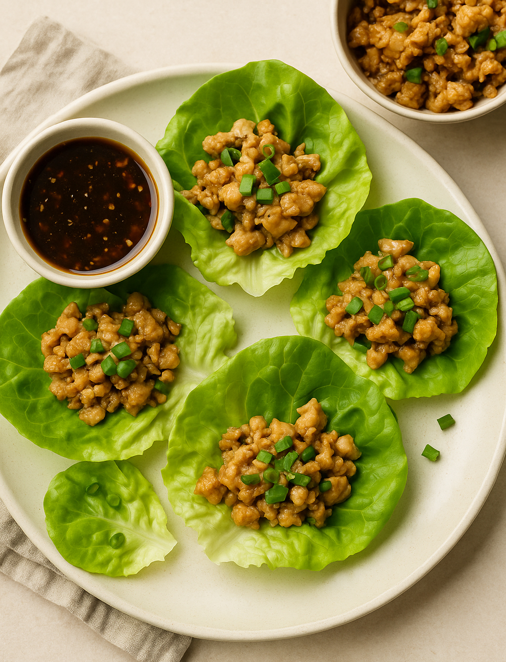 The-Best-Weight-Loss-Recipes-Under-400-Calories-Chicken-Lettuce-Wraps