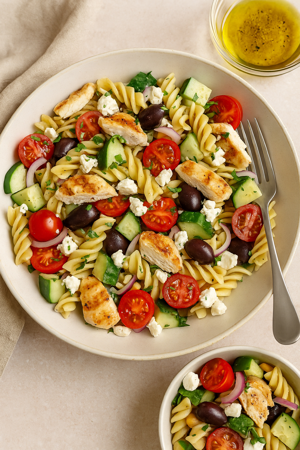 The-Best-Weight-Loss-Recipes-Under-400-Calories-Chicken-Pasta-Salad