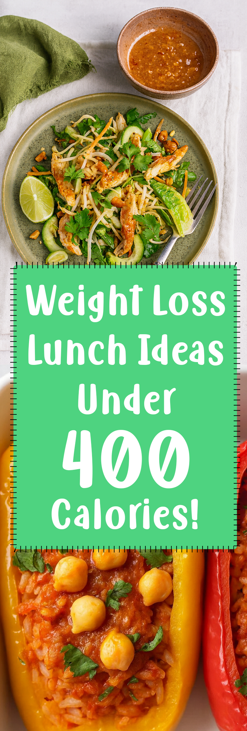 Weight Loss Lunch Ideas Under 400 Calories - Healthy