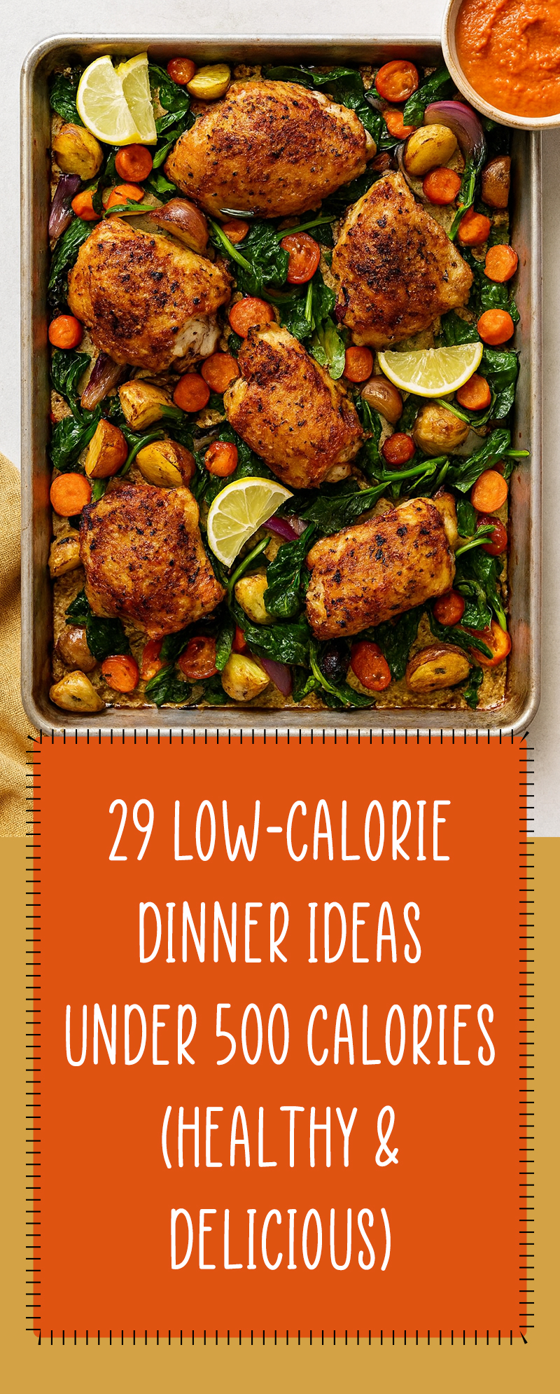 29 Low-Calorie Dinner Ideas Under 500 Calories