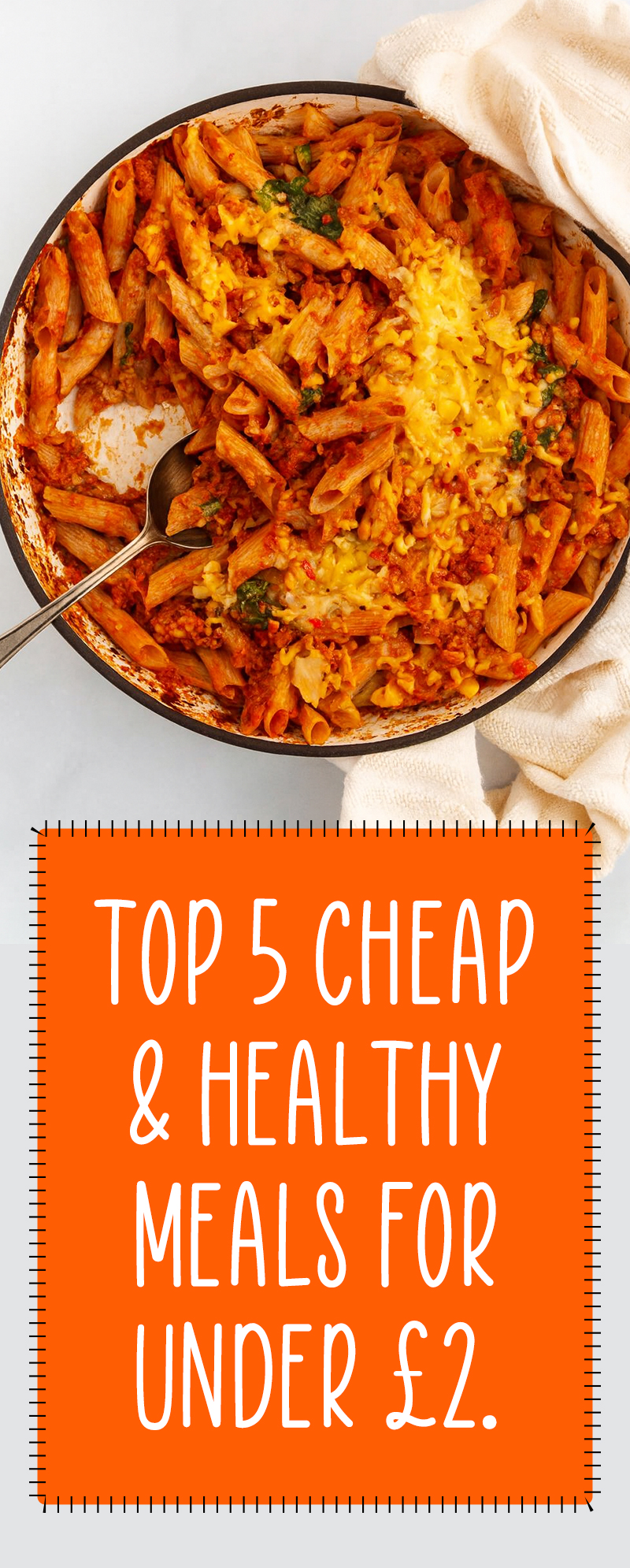 30 Cheap & Healthy Meals You Can Make for Under £2 a Serving